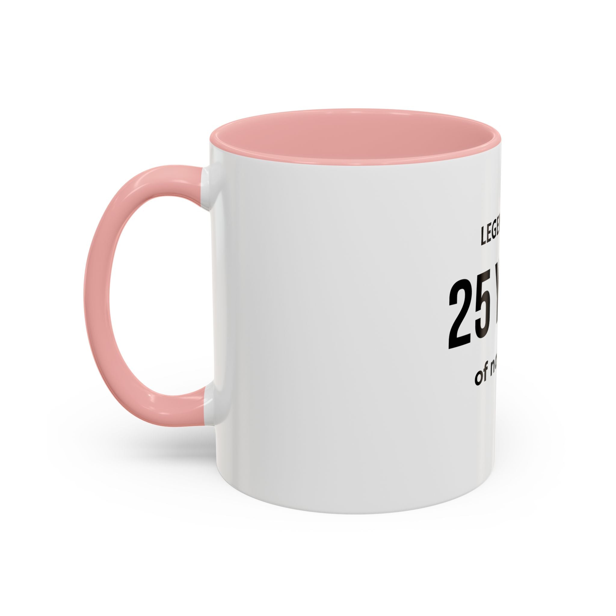 .... Years of not caring Coffee Mug — Funny age related Birthday Gift