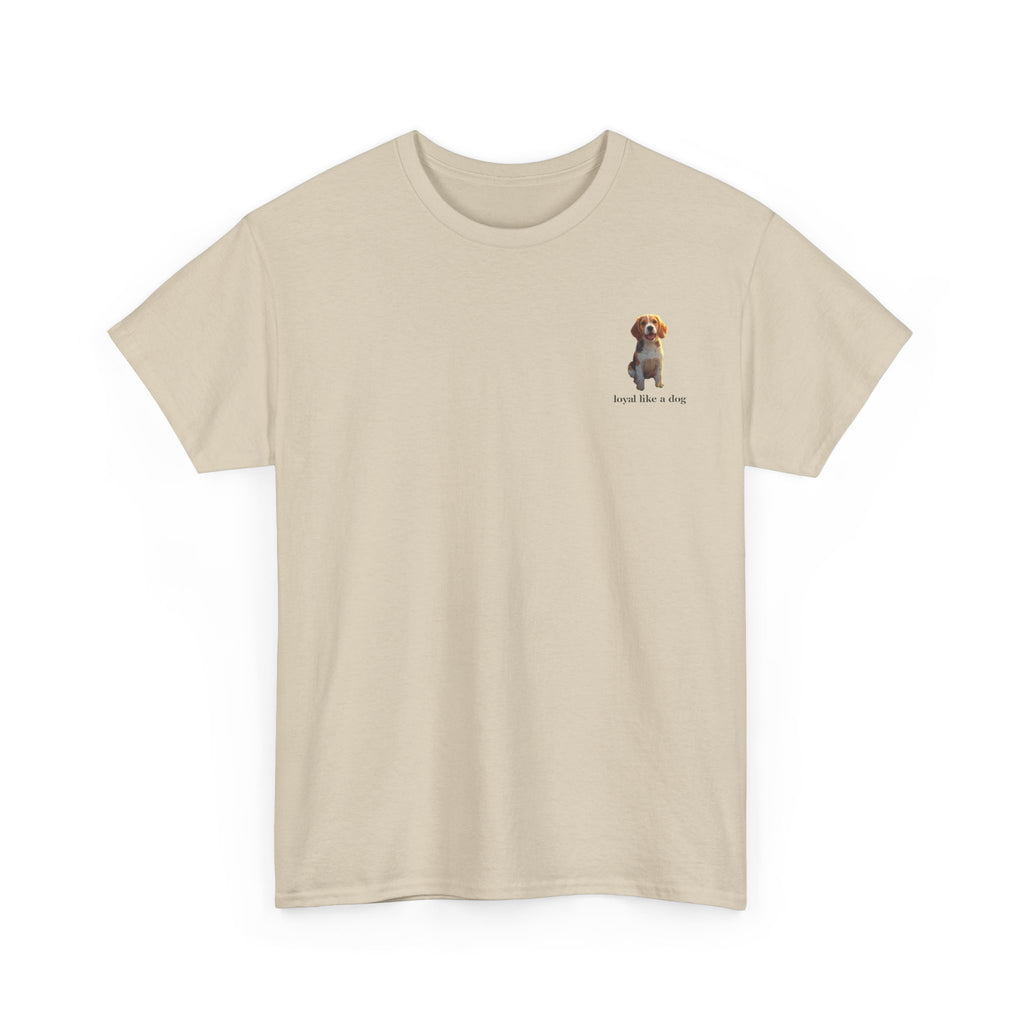 Loyal Dog T-Shirt — Cute Sitting Puppy Graphic Tee