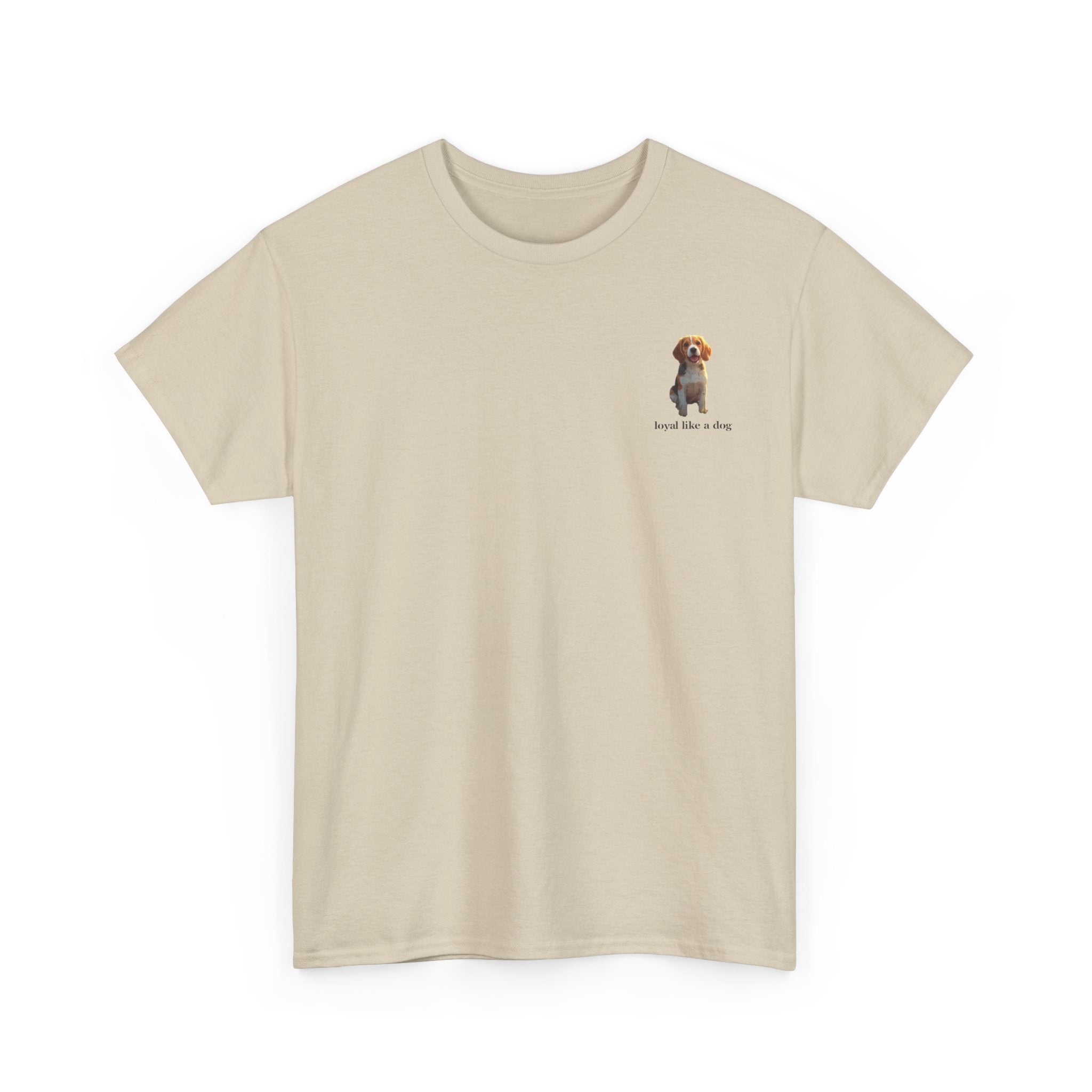 Loyal Dog T-Shirt — Cute Sitting Puppy Graphic Tee
