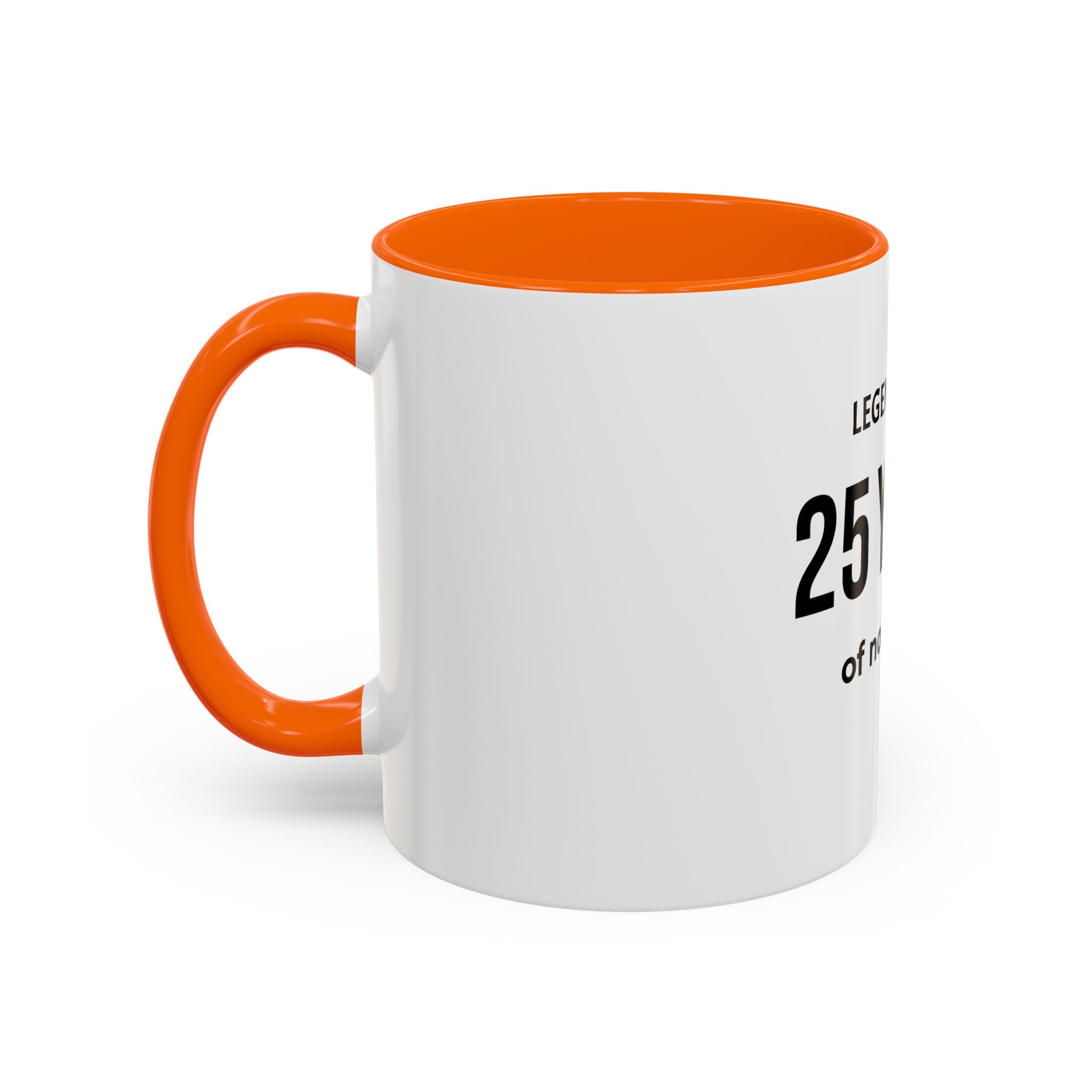 .... Years of not caring Coffee Mug — Funny age related Birthday Gift