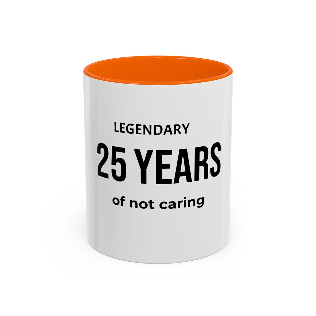 .... Years of not caring Coffee Mug — Funny age related Birthday Gift