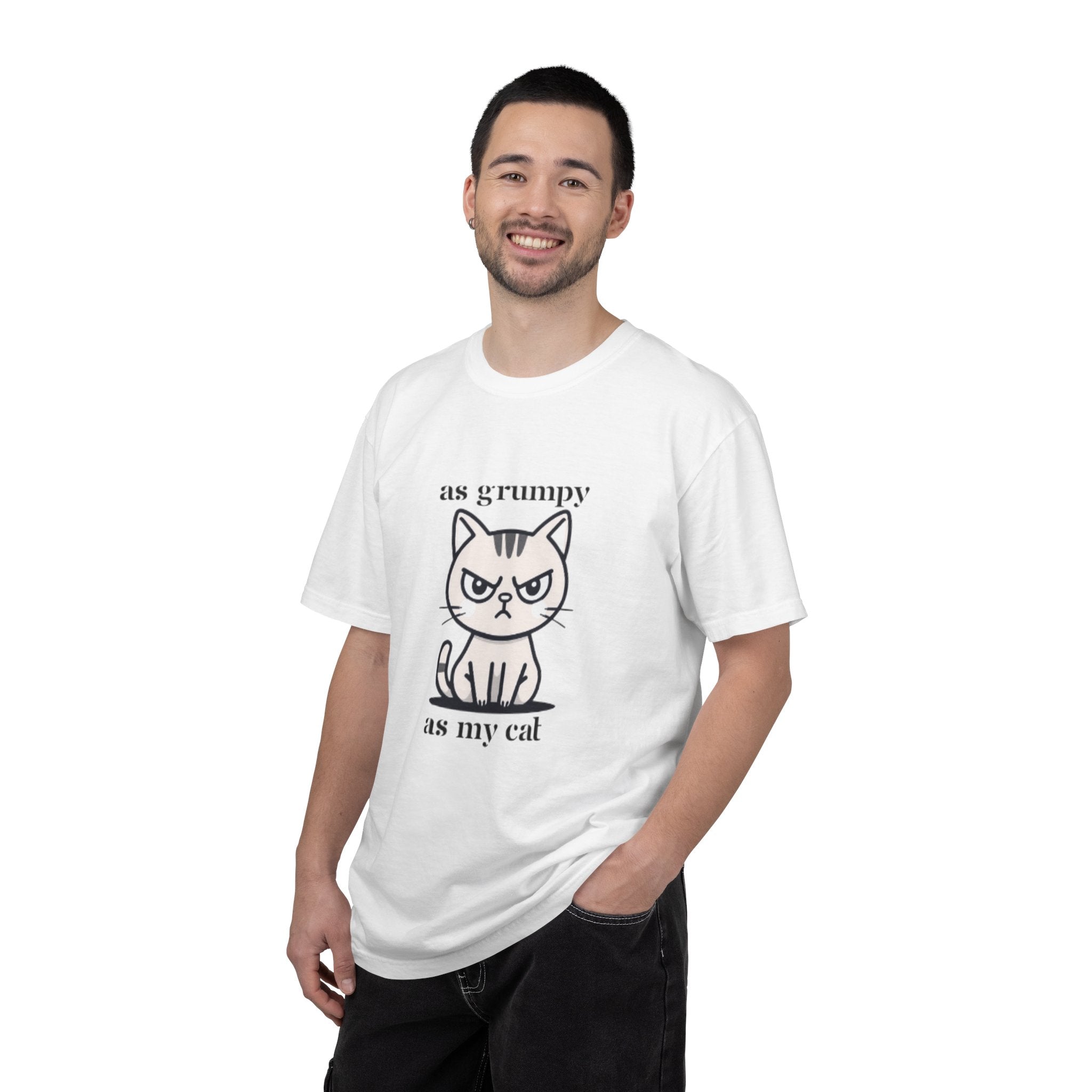 As Grumpy As My Cat T-Shirt — Cute Grumpy Cat Graphic Tee