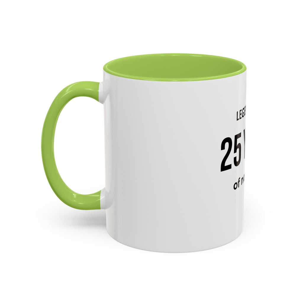.... Years of not caring Coffee Mug — Funny age related Birthday Gift
