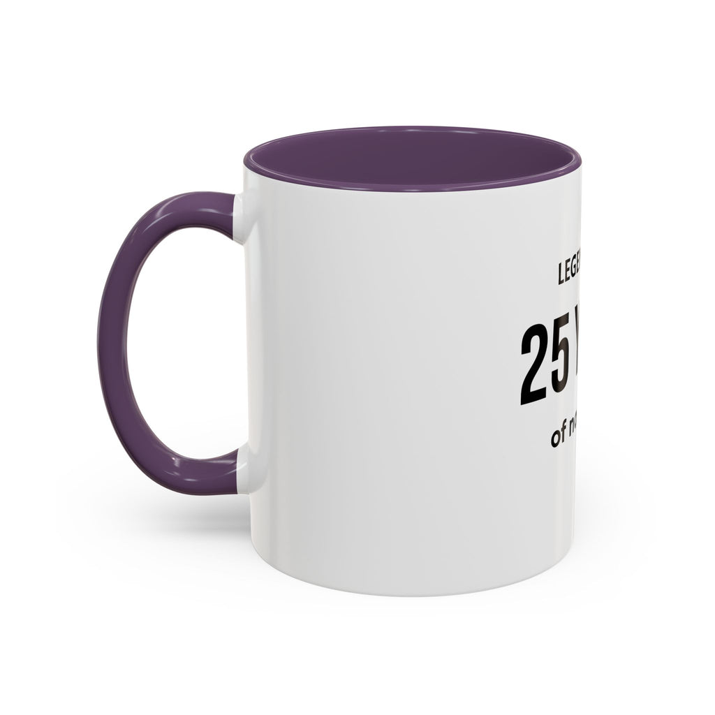 .... Years of not caring Coffee Mug — Funny age related Birthday Gift