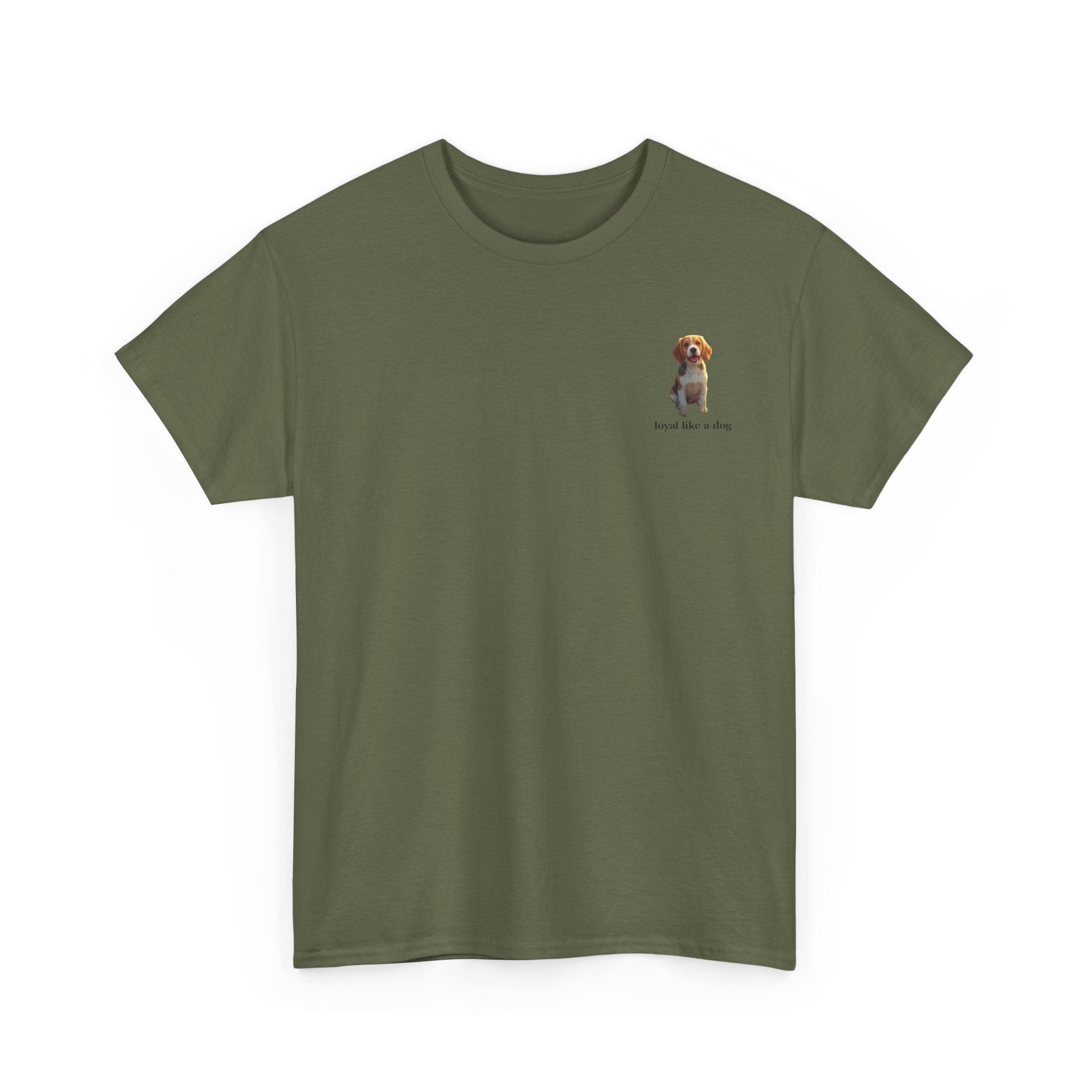 Loyal Dog T-Shirt — Cute Sitting Puppy Graphic Tee