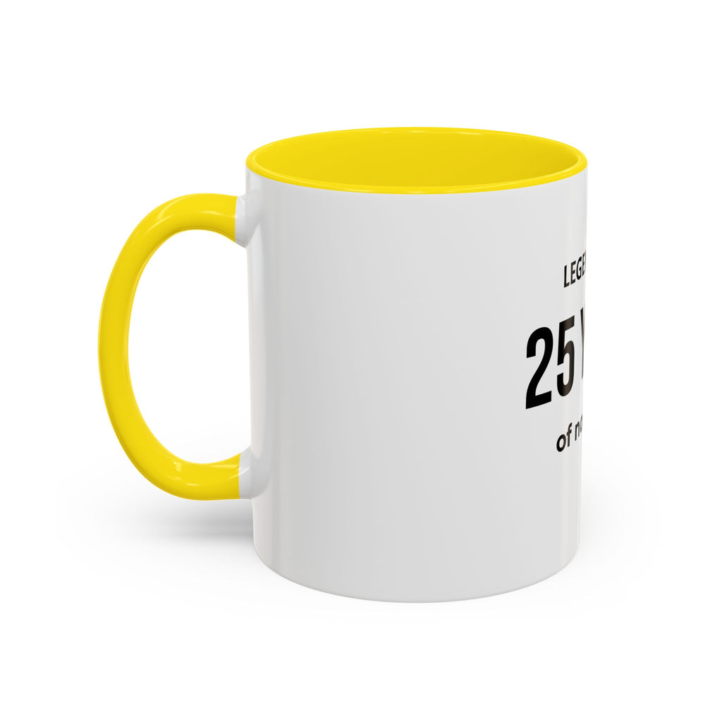 .... Years of not caring Coffee Mug — Funny age related Birthday Gift