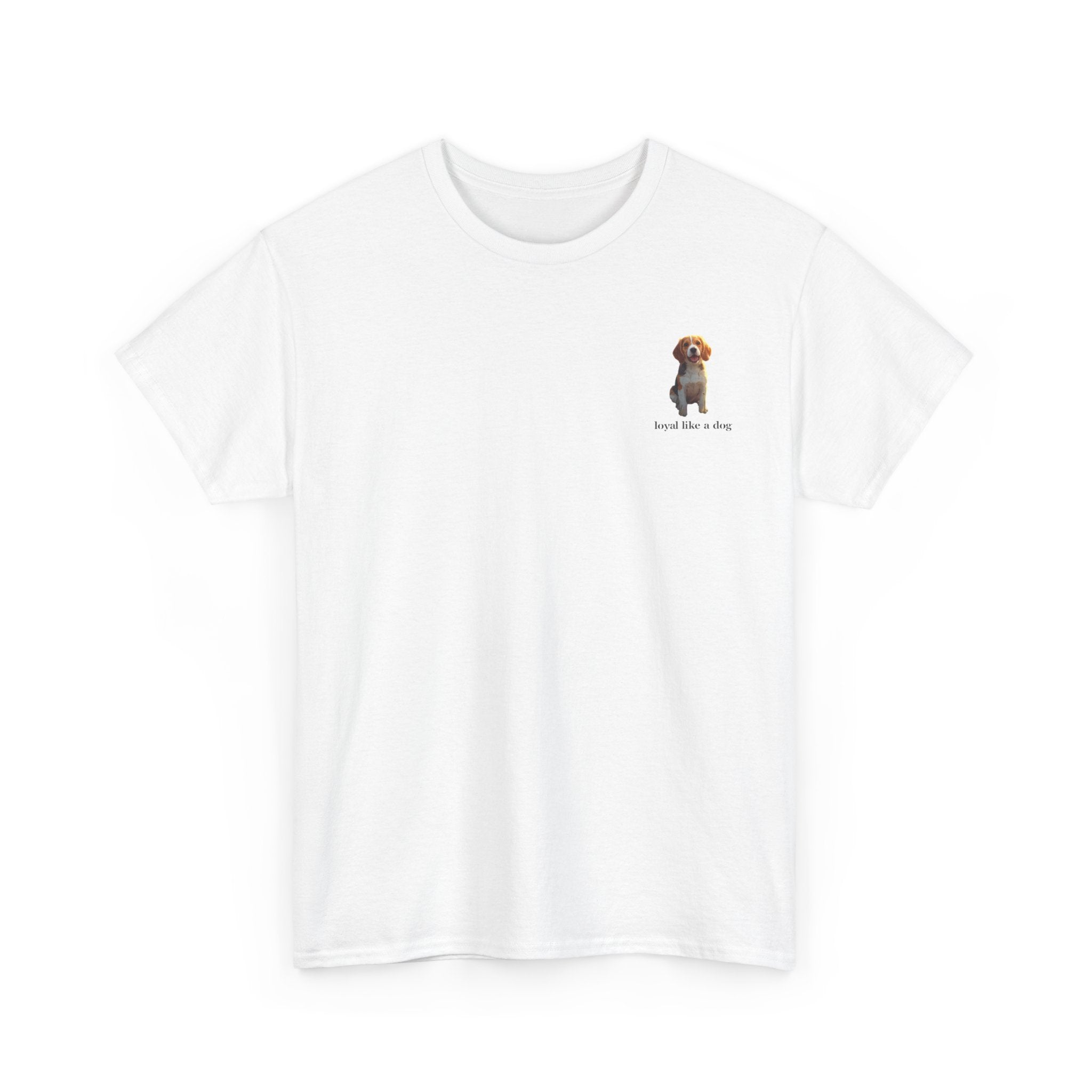Loyal Dog T-Shirt — Cute Sitting Puppy Graphic Tee